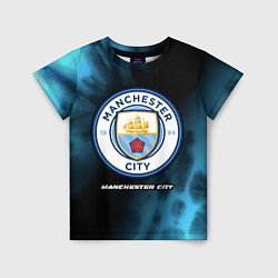 Футболка детская МАНЧЕСТЕР СИТИ Manchester City 5, цвет: 3D-принт