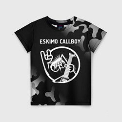 Футболка детская Eskimo Callboy - КОТ - Камуфляж, цвет: 3D-принт