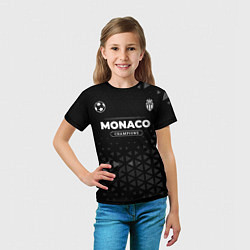 Футболка детская Monaco Форма Champions, цвет: 3D-принт — фото 2