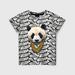 Футболка детская Panda Look, цвет: 3D-принт