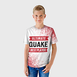 Футболка детская Quake Ultimate, цвет: 3D-принт — фото 2