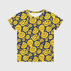 Детская футболка Flowing emoticons