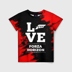 Футболка детская Forza Horizon Love Классика, цвет: 3D-принт