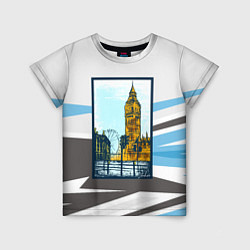 Футболка детская London Лондон, цвет: 3D-принт