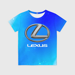 Футболка детская ЛЕКСУС - Космос, цвет: 3D-принт