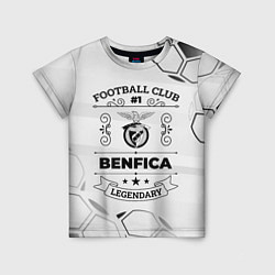 Футболка детская Benfica Football Club Number 1 Legendary, цвет: 3D-принт