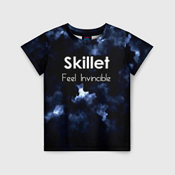 Футболка детская Feel Invincible - Skillet, цвет: 3D-принт