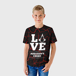Футболка детская Assassins Creed Love Классика, цвет: 3D-принт — фото 2