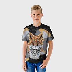 Футболка детская Лисица-сестрица, цвет: 3D-принт — фото 2