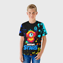 Футболка детская Отис Otis Brawl Stars, цвет: 3D-принт — фото 2