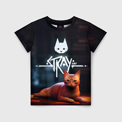 Футболка детская Stray бродячий кот, цвет: 3D-принт