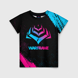 Футболка детская Warframe Neon Gradient, цвет: 3D-принт