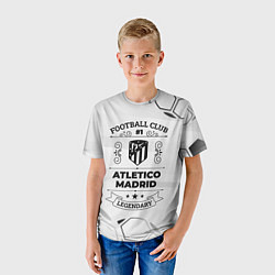 Футболка детская Atletico Madrid Football Club Number 1 Legendary, цвет: 3D-принт — фото 2