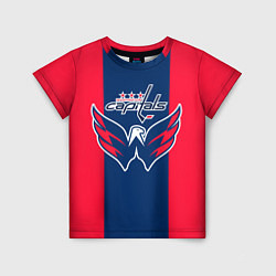 Футболка детская Вашингтон КэпиталзWashington Capitals, цвет: 3D-принт