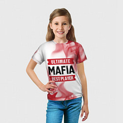 Футболка детская Mafia: красные таблички Best Player и Ultimate, цвет: 3D-принт — фото 2