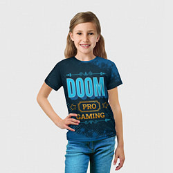 Футболка детская Игра Doom: pro gaming, цвет: 3D-принт — фото 2