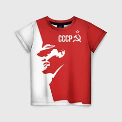 Футболка детская СССР Владимир Ильич Ленин, цвет: 3D-принт