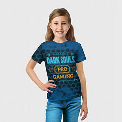 Футболка детская Игра Dark Souls: pro gaming, цвет: 3D-принт — фото 2