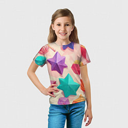 Футболка детская Сладости в стиле аниме, цвет: 3D-принт — фото 2