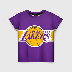 Футболка детская LA Lakers NBA, цвет: 3D-принт