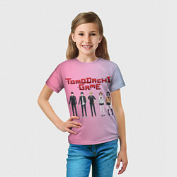 Футболка детская Tomodachi Game: персонажи, цвет: 3D-принт — фото 2