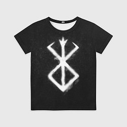 Футболка детская Берсерк гранж, цвет: 3D-принт