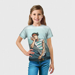 Футболка детская Рохан Кишибе - художник, цвет: 3D-принт — фото 2