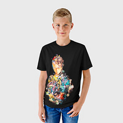 Футболка детская Все арки - One Punch Man, цвет: 3D-принт — фото 2