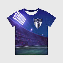 Футболка детская Sevilla ночное поле, цвет: 3D-принт