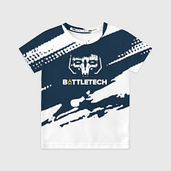 Футболка детская Battletech Краска, цвет: 3D-принт