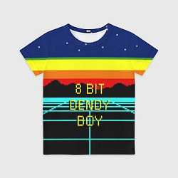 Футболка детская 8 bit dendy boy, цвет: 3D-принт