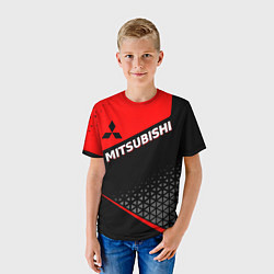 Футболка детская Mitsubishi - Красная униформа, цвет: 3D-принт — фото 2