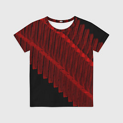 Футболка детская Красный маркер, цвет: 3D-принт
