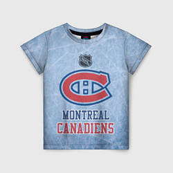 Футболка детская Montreal Canadiens - NHL, цвет: 3D-принт