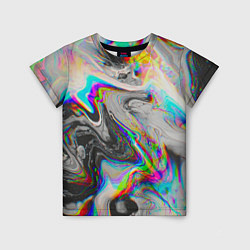 Футболка детская Abstract digital, цвет: 3D-принт