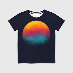 Футболка детская Space overflow, цвет: 3D-принт