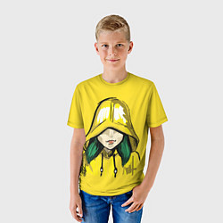 Футболка детская Билли из клипа, цвет: 3D-принт — фото 2