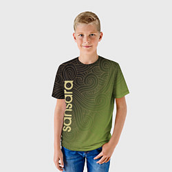 Футболка детская Sansara, цвет: 3D-принт — фото 2