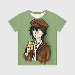 Футболка детская Рампо и стакан, цвет: 3D-принт