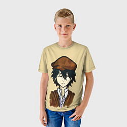 Футболка детская Писатель Рампо, цвет: 3D-принт — фото 2