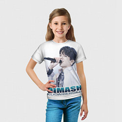 Футболка детская Dimash & Dears, цвет: 3D-принт — фото 2