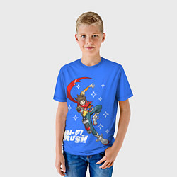 Футболка детская Меломан Чай - Hi fi rush, цвет: 3D-принт — фото 2
