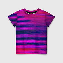 Футболка детская Color radiation, цвет: 3D-принт