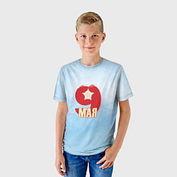Футболка детская 9 Мая праздник победы, цвет: 3D-принт — фото 2