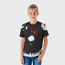 Футболка детская Темный Скелет, цвет: 3D-принт — фото 2