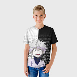 Футболка детская Киллуа - Hunter x Hunter, цвет: 3D-принт — фото 2