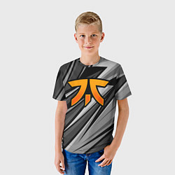 Футболка детская Fnatic - монохромная, цвет: 3D-принт — фото 2