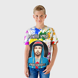 Футболка детская Нойз Мс - брызги, цвет: 3D-принт — фото 2