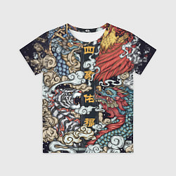 Футболка детская Japanese art, цвет: 3D-принт