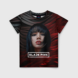 Футболка детская Blackpink red and black, цвет: 3D-принт